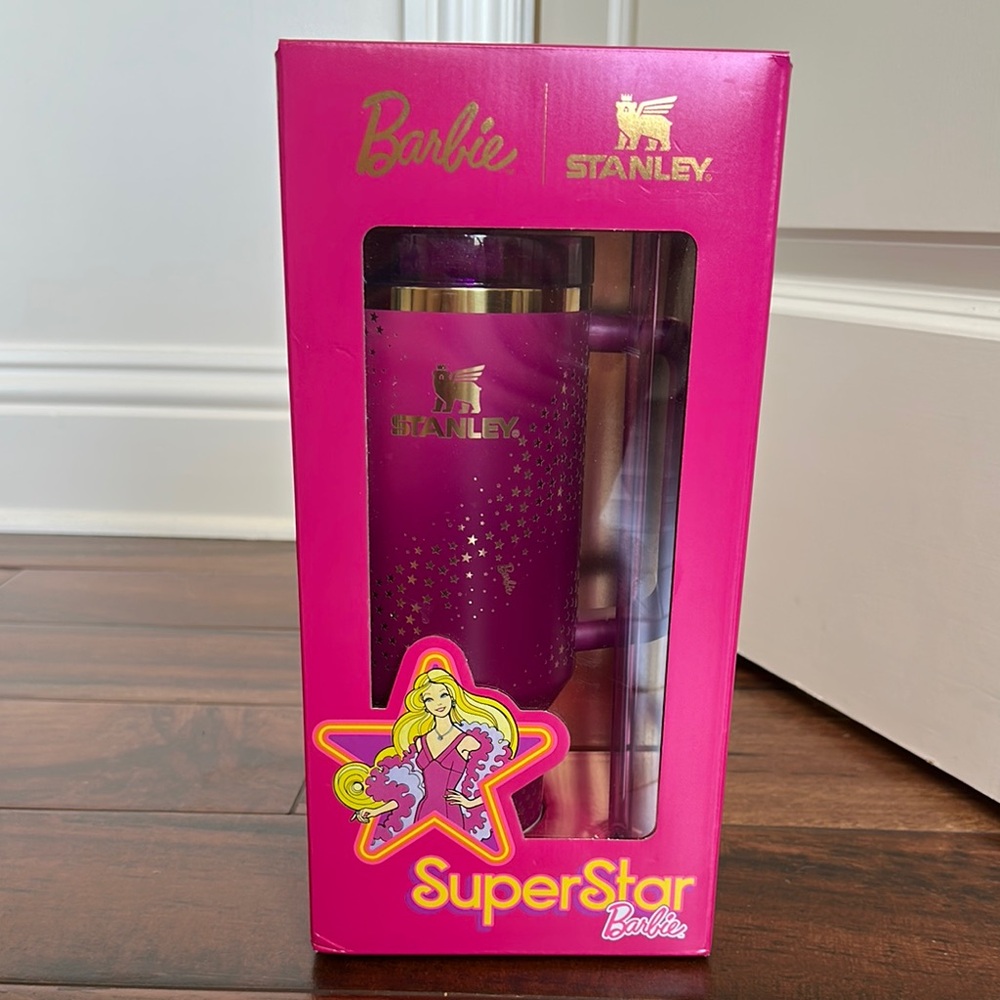 Stanley Barbie Superstar Pink Tumbler